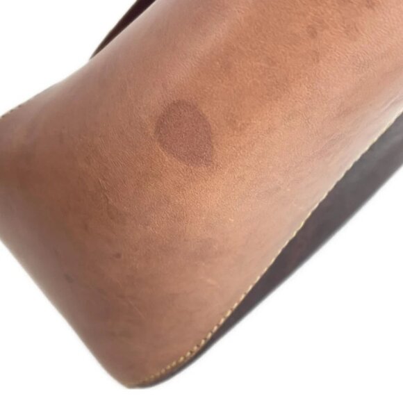 ETRO Bordeaux Brown Multi PVC Leather Tote Bag - Picture 8 of 10